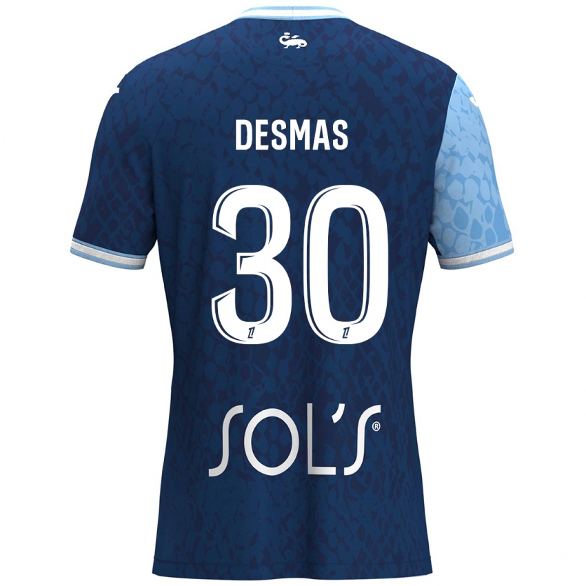 Damen Arthur Desmas #30 Himmelblau Dunkelblau Heimtrikot Trikot 2024/25 T-Shirt Schweiz