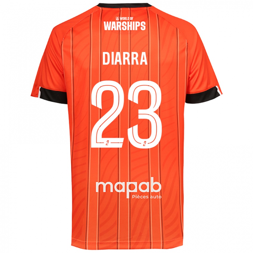 Damen Stéphane Diarra #23 Orange Heimtrikot Trikot 2024/25 T-Shirt Schweiz