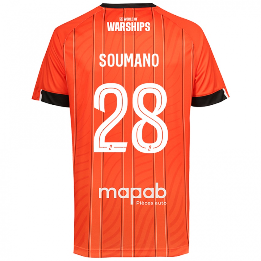 Damen Sambou Soumano #28 Orange Heimtrikot Trikot 2024/25 T-Shirt Schweiz