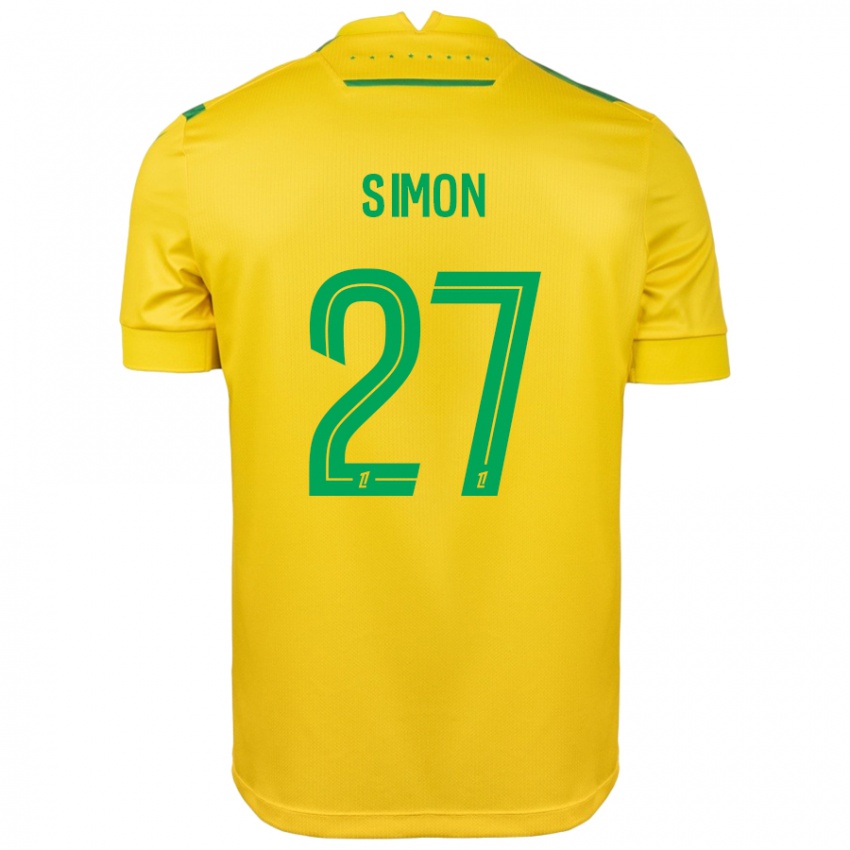 Damen Moses Simon #27 Gelb Grün Heimtrikot Trikot 2024/25 T-Shirt Schweiz