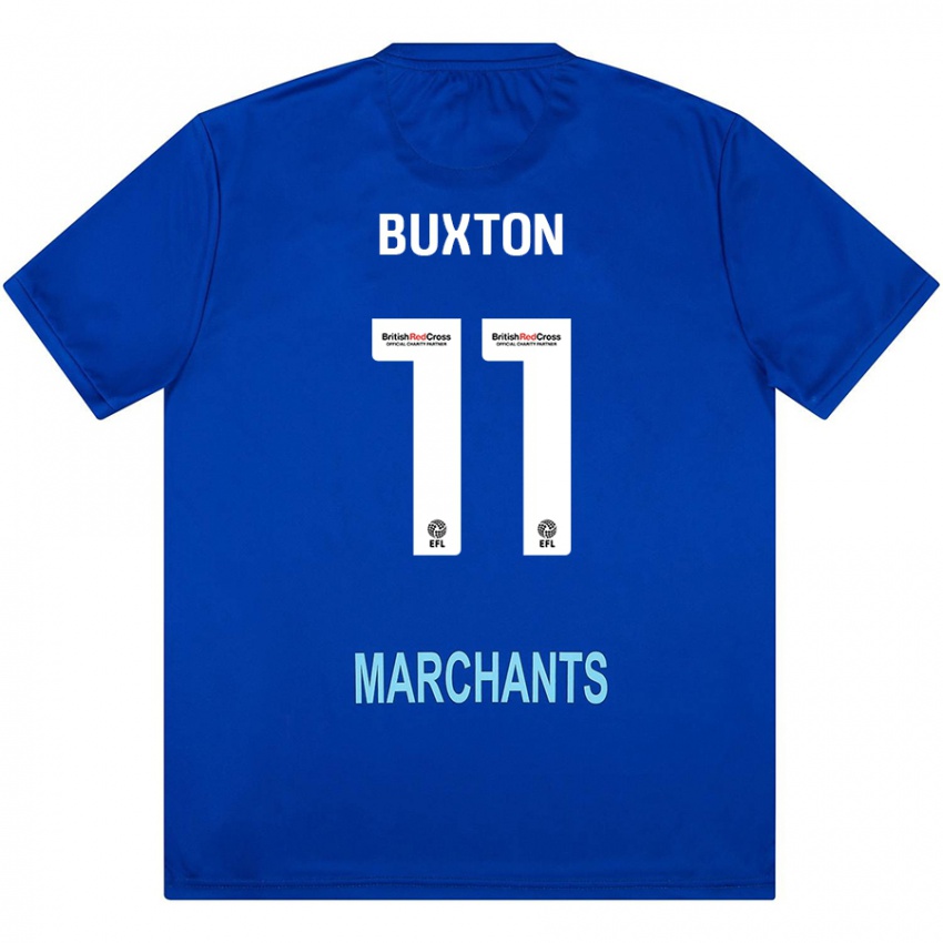 Damen Charlotte Buxton #11 Grün Auswärtstrikot Trikot 2024/25 T-Shirt Schweiz