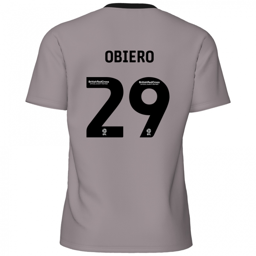 Damen Zech Obiero #29 Grau Auswärtstrikot Trikot 2024/25 T-Shirt Schweiz