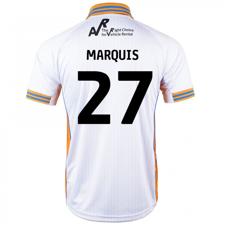 Damen John Marquis #27 Weiß Auswärtstrikot Trikot 2024/25 T-Shirt Schweiz