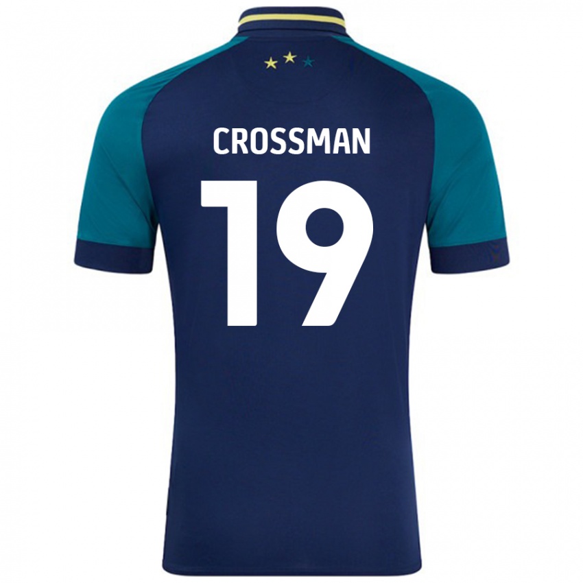 Damen Paige Crossman #19 Marine Dunkelgrün Auswärtstrikot Trikot 2024/25 T-Shirt Schweiz