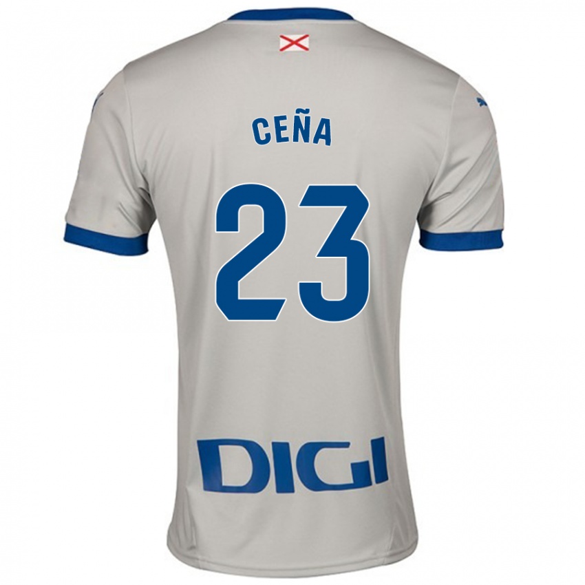 Damen Marcos Ceña #23 Hellgrau Auswärtstrikot Trikot 2024/25 T-Shirt Schweiz