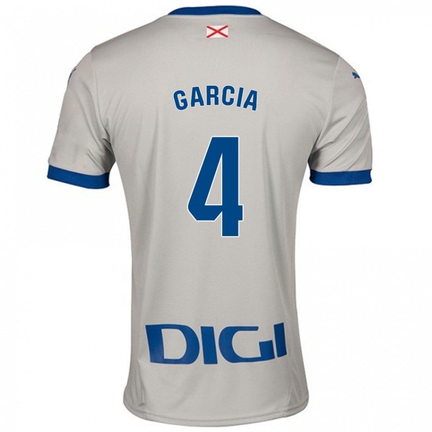 Damen Pichi García #4 Hellgrau Auswärtstrikot Trikot 2024/25 T-Shirt Schweiz