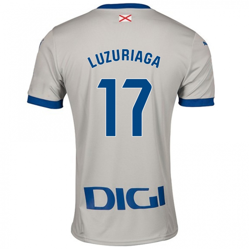 Damen Judith Luzuriaga #17 Hellgrau Auswärtstrikot Trikot 2024/25 T-Shirt Schweiz