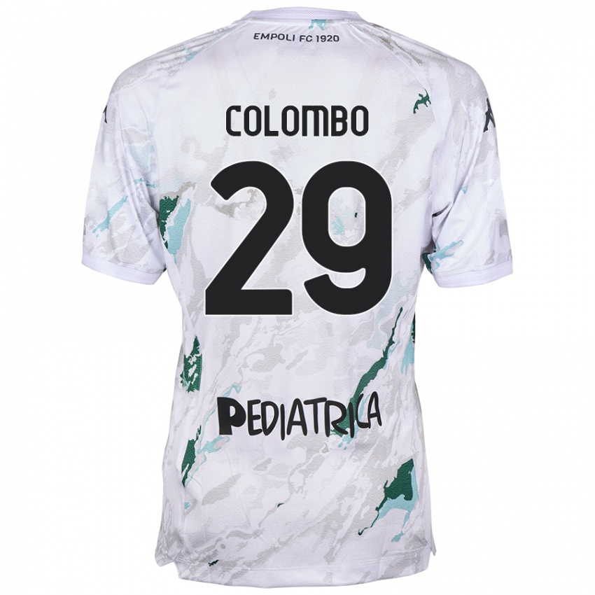 Damen Lorenzo Colombo #29 Grau Auswärtstrikot Trikot 2024/25 T-Shirt Schweiz