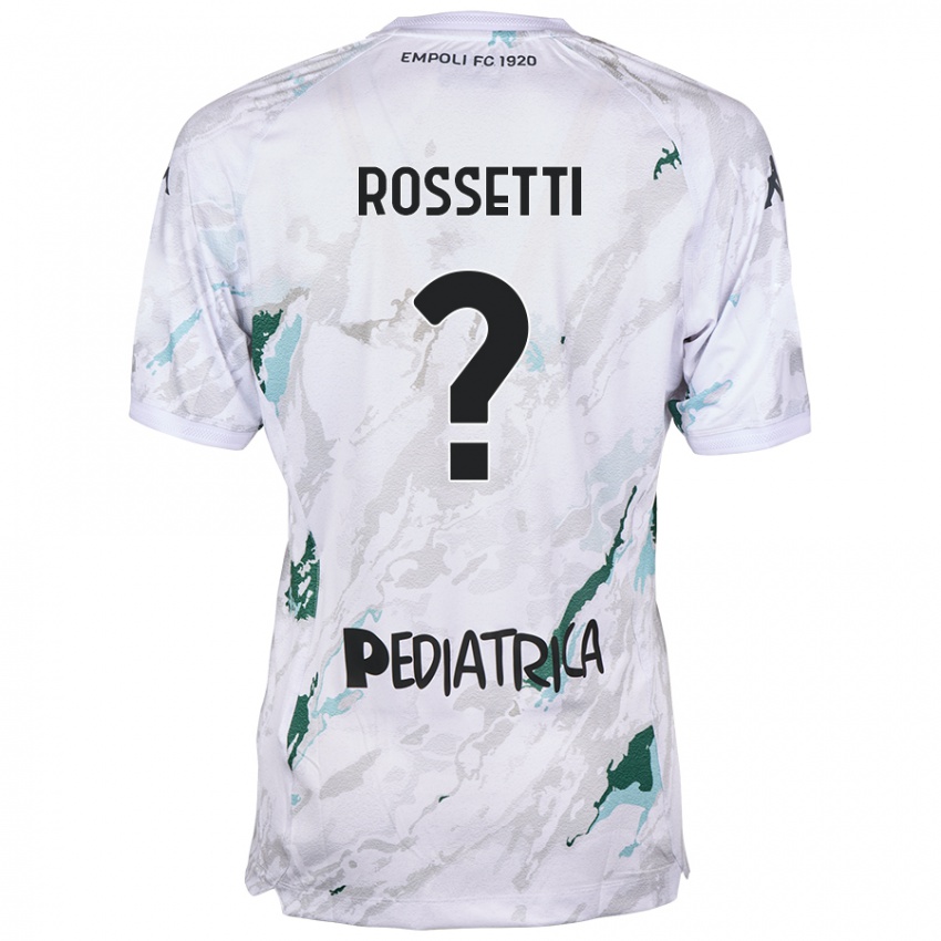 Damen Maurizio Rossetti #0 Grau Auswärtstrikot Trikot 2024/25 T-Shirt Schweiz