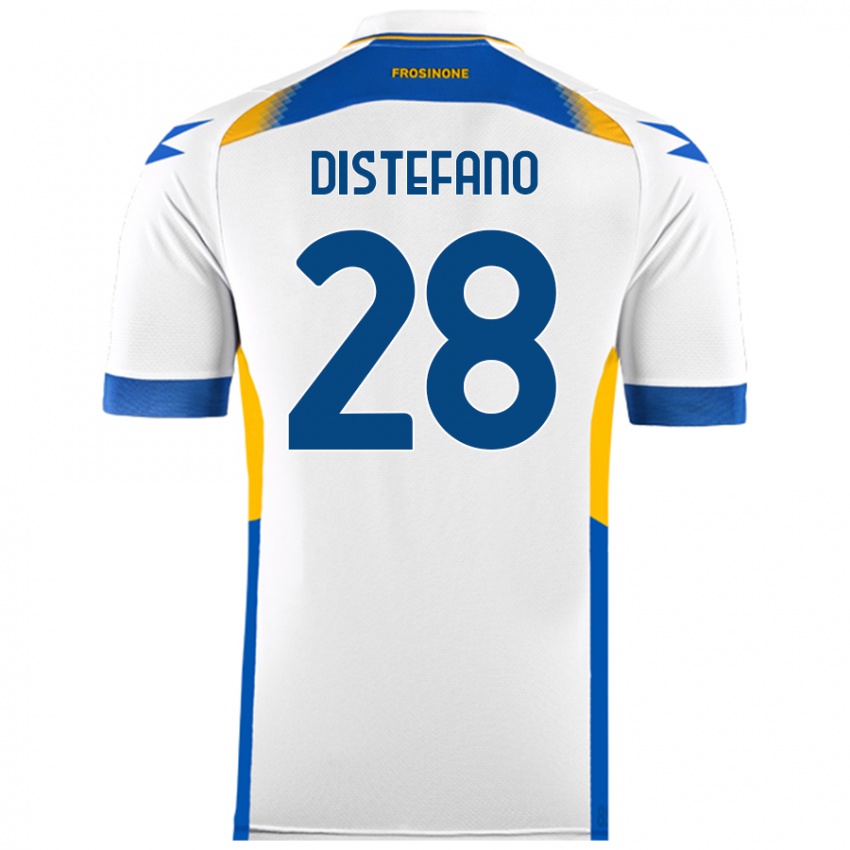 Damen Filippo Distefano #28 Weiß Auswärtstrikot Trikot 2024/25 T-Shirt Schweiz