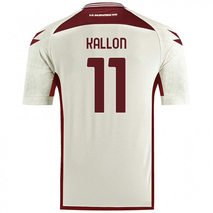 Damen Yayah Kallon #11 Cremefarben Auswärtstrikot Trikot 2024/25 T-Shirt Schweiz