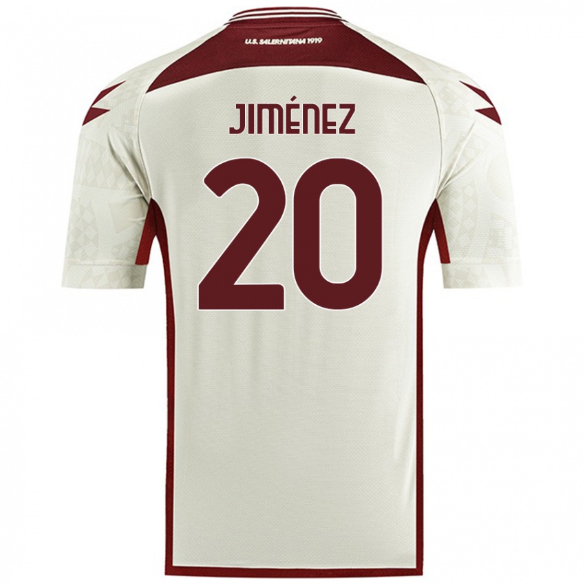 Damen Kaleb Jiménez #20 Cremefarben Auswärtstrikot Trikot 2024/25 T-Shirt Schweiz