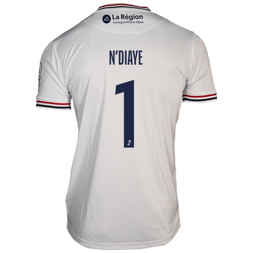 Damen Massamba N'diaye #1 Weiß Auswärtstrikot Trikot 2024/25 T-Shirt Schweiz