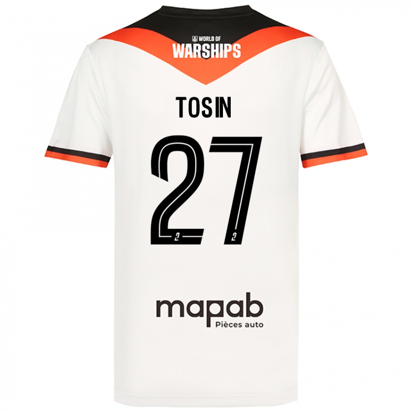 Damen Aiyegun Tosin #27 Weiß Auswärtstrikot Trikot 2024/25 T-Shirt Schweiz