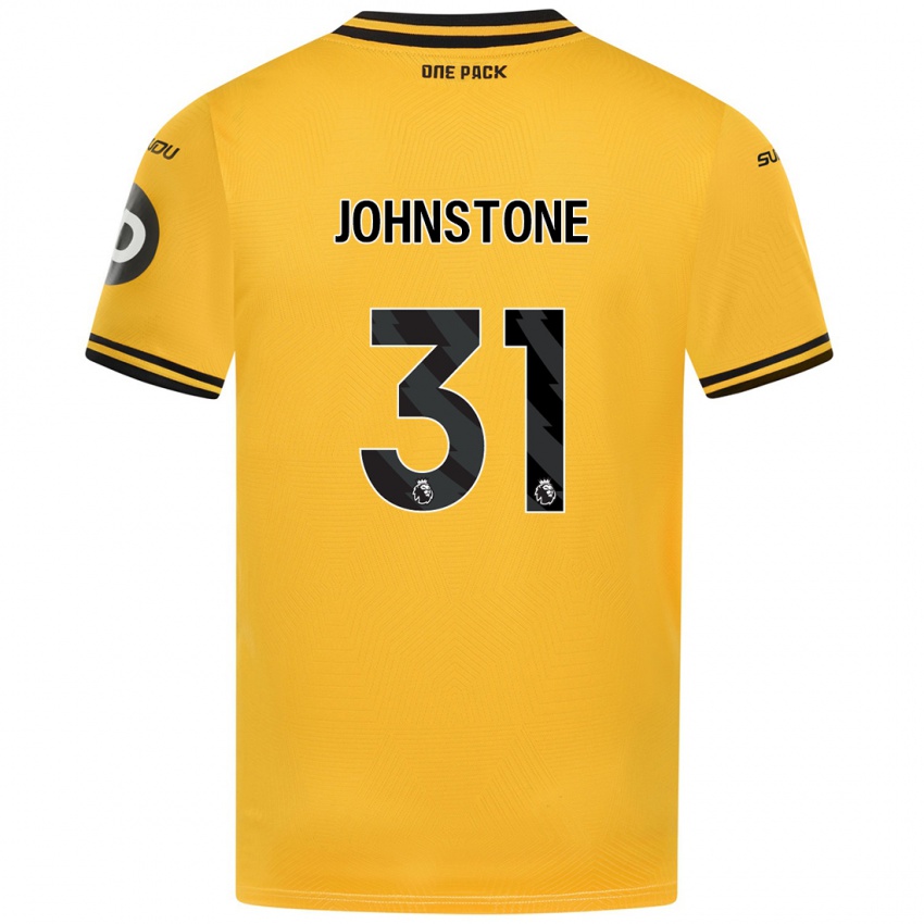 Kinder Sam Johnstone #31 Gelb Heimtrikot Trikot 2024/25 T-Shirt Schweiz