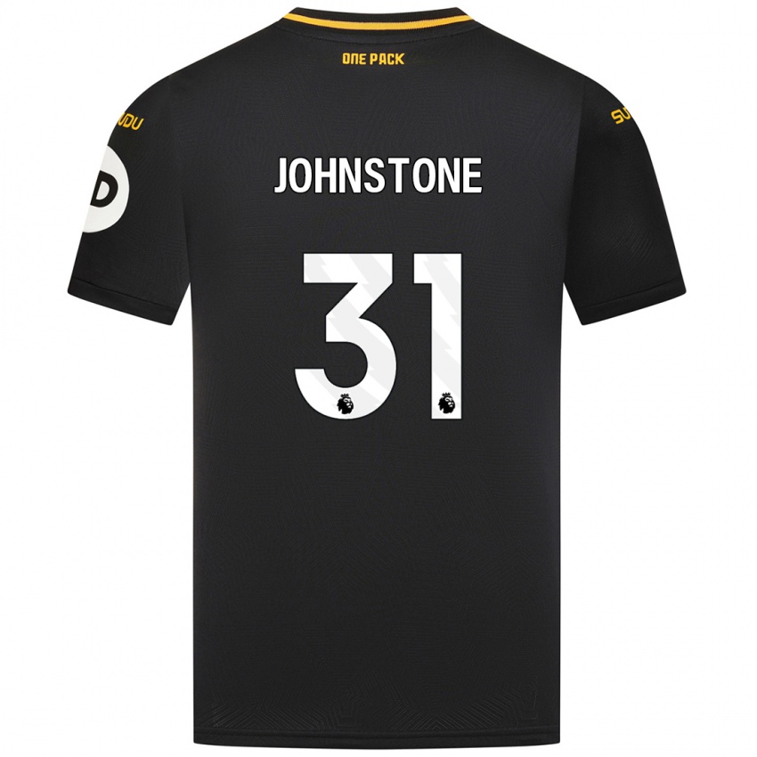 Kinder Sam Johnstone #31 Schwarz Auswärtstrikot Trikot 2024/25 T-Shirt Schweiz