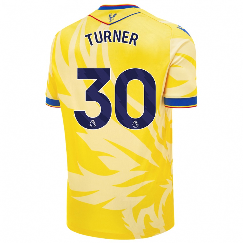 Kinder Matt Turner #30 Gelb Auswärtstrikot Trikot 2024/25 T-Shirt Schweiz