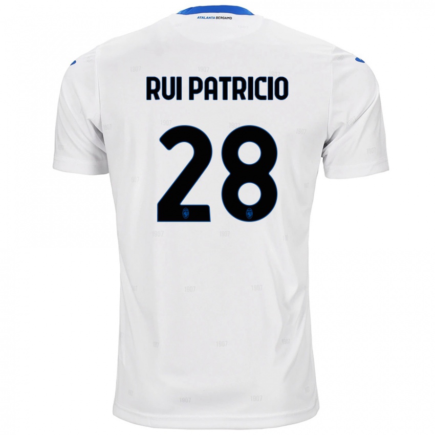 Femme Maillot Rui Patricio #28 Blanc Tenues Extérieur 2024/25 T-Shirt Suisse