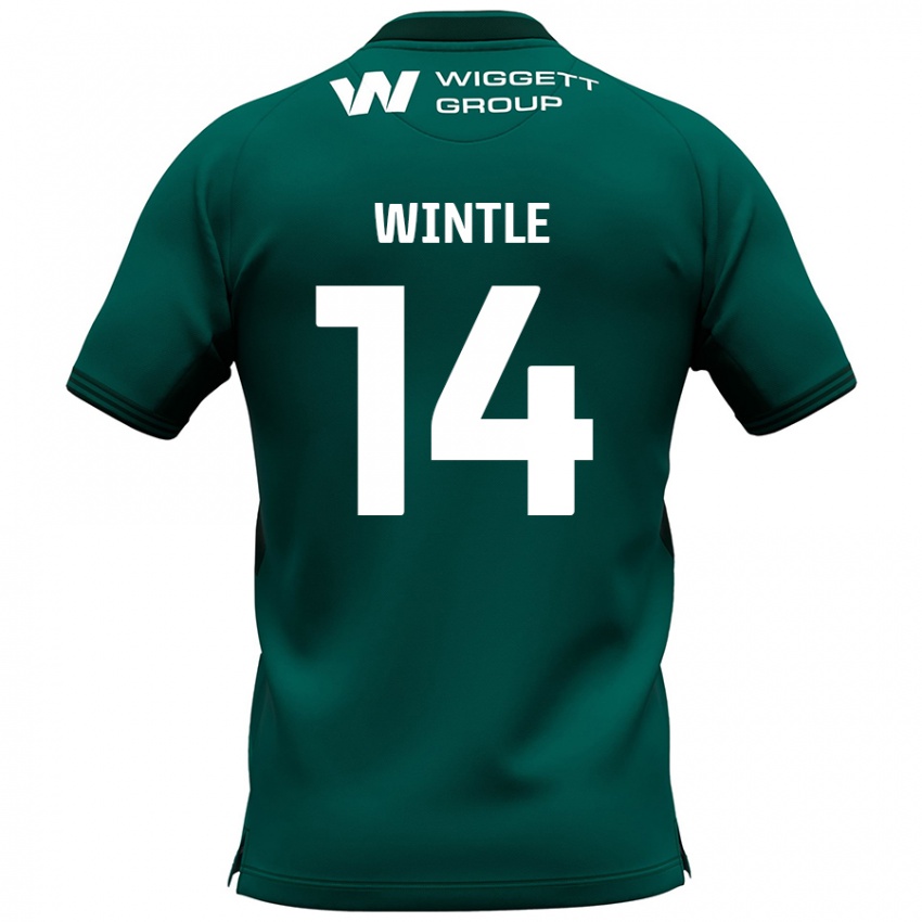 Femme Maillot Ryan Wintle #14 Vert Tenues Extérieur 2024/25 T-Shirt Suisse